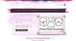 Desktop Screenshot of fuzzyfacesgrooming.com
